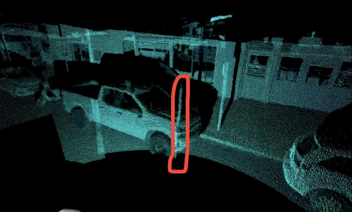 Argo lidar blooming